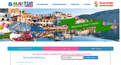 Desktop Screenshot of maviturburada.com